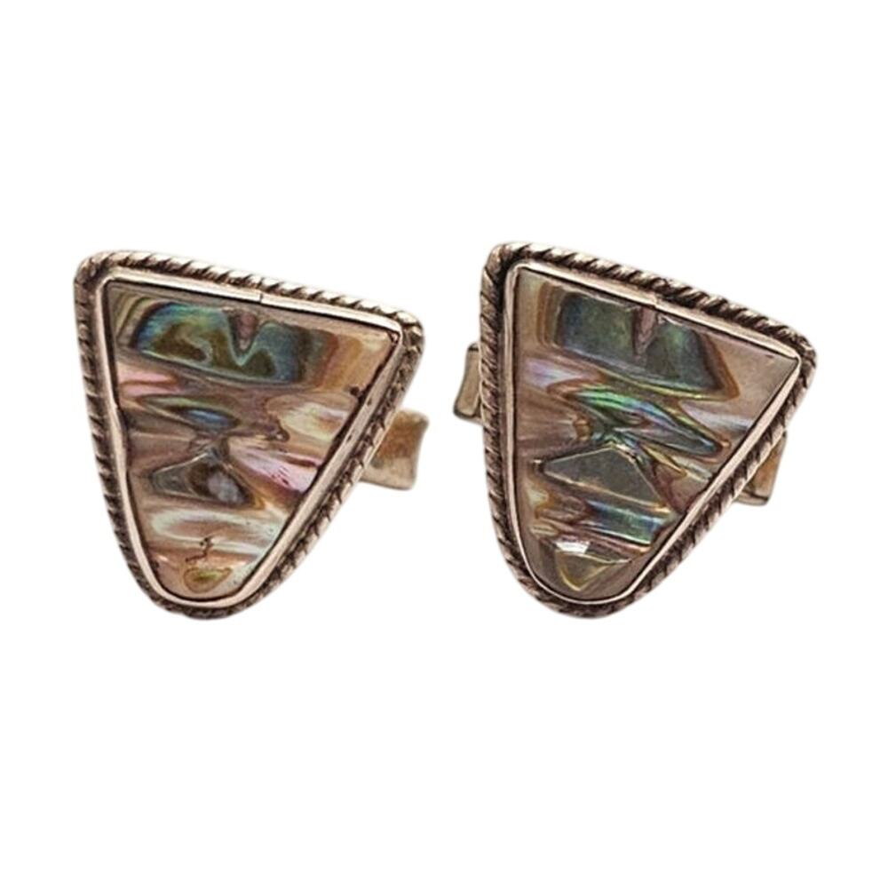 Vintage Mexico Royal Death Mask Kemé Cuff Links